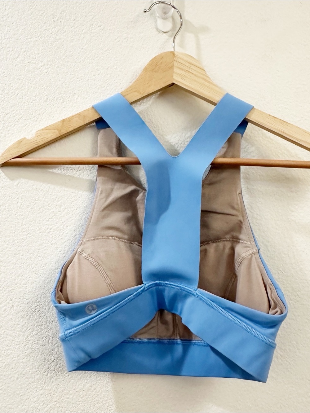 Lululemon Fast & Free Bra Nulux Sports Bra Size 2 Aero Blue - Picture 6 of 9